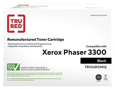 Replacement for Xerox 106R01412 - Nov 2 - Pack Compatible Black Toner Cartridge 